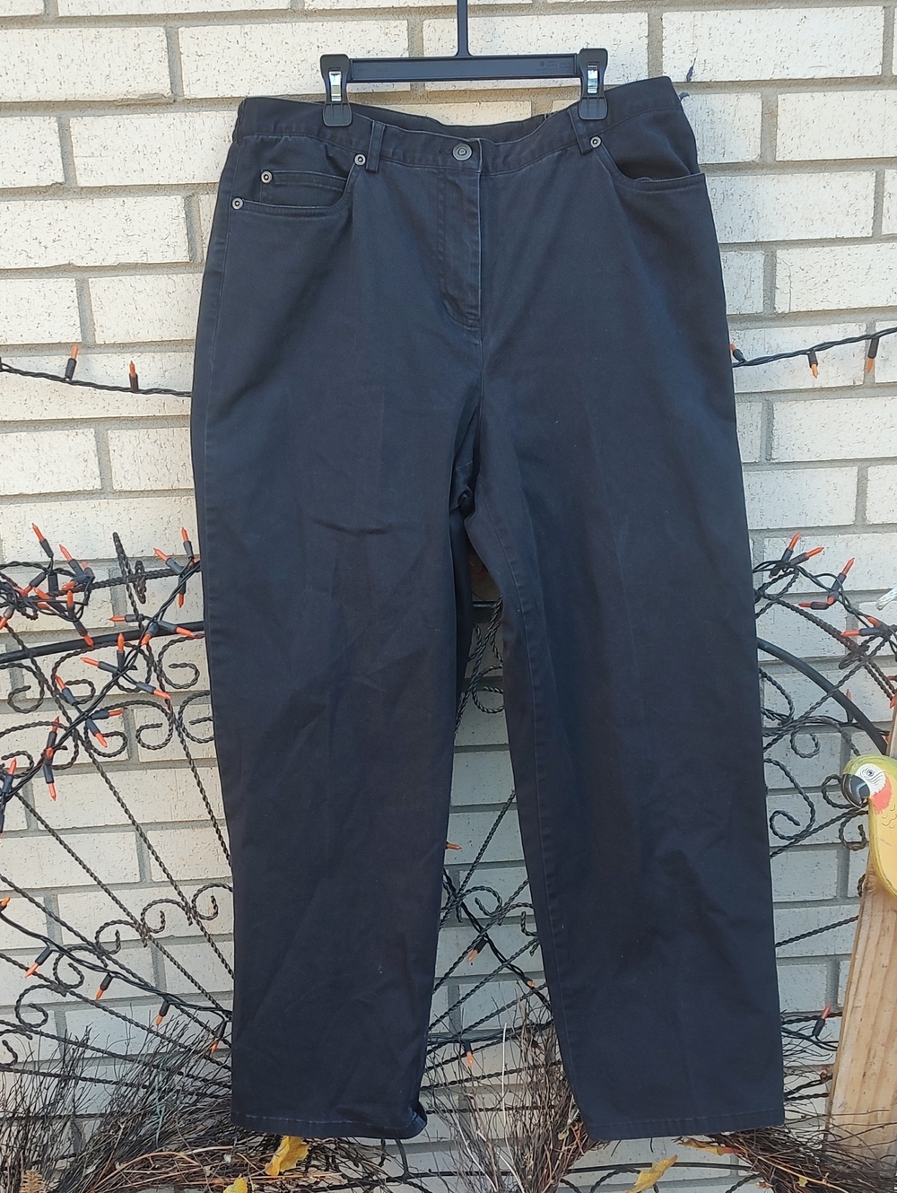 Ruby Rd. Black Pants - Picture 3 of 8